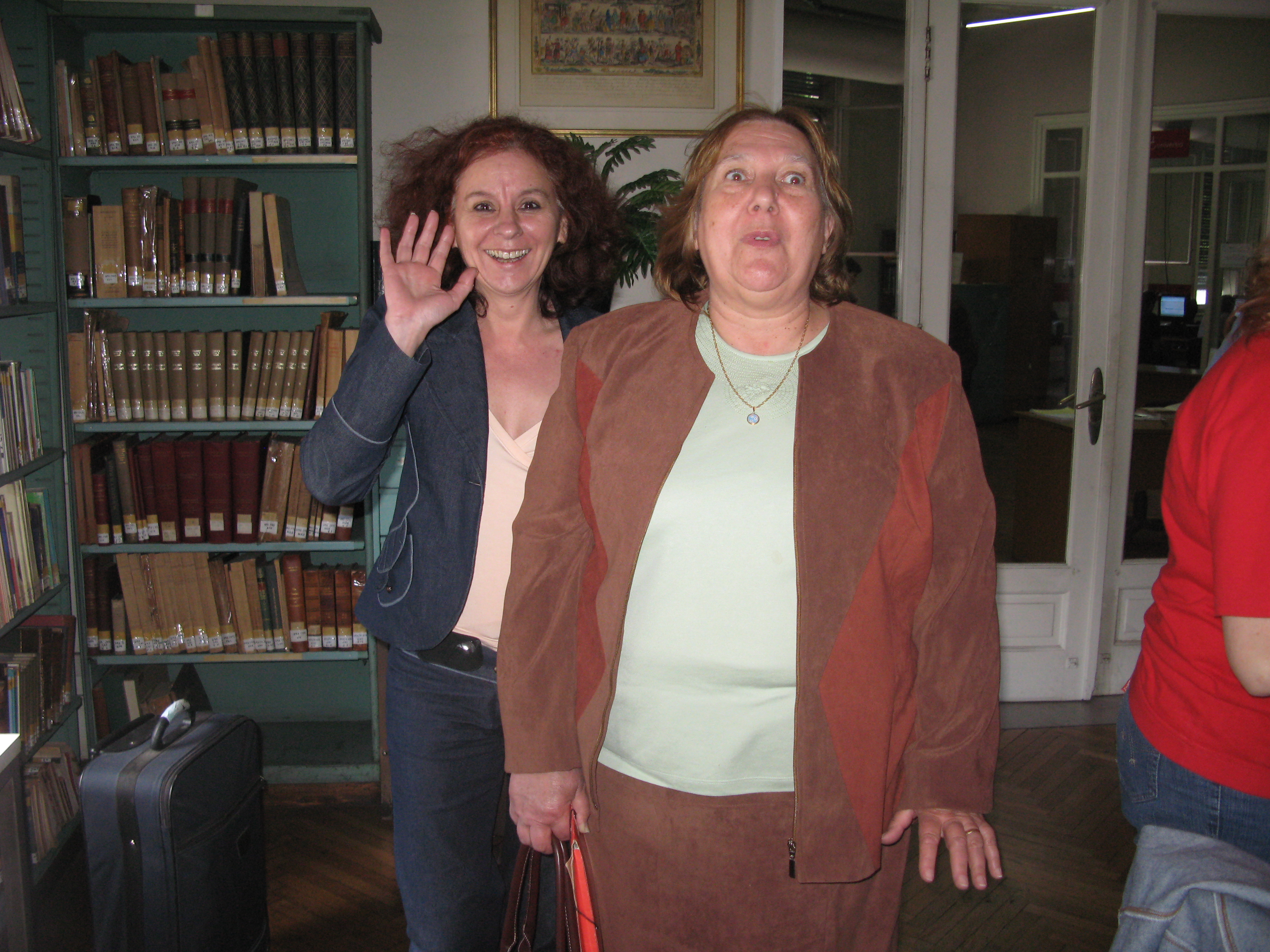 Norma Laurnagaray y Zulema Cagliolo