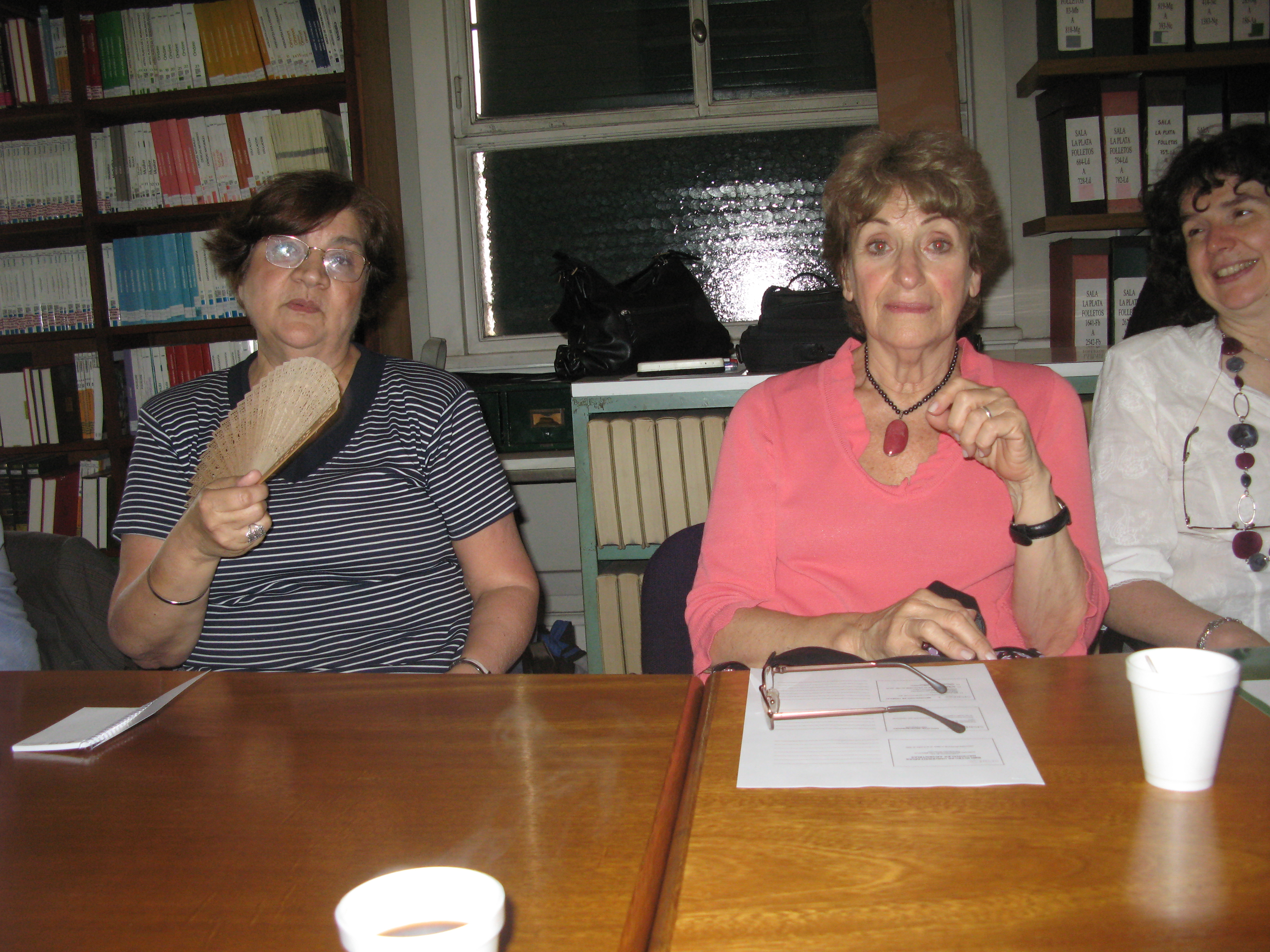 Rosa Monfasani, Mabel Kolesas y Elsa Elizalde